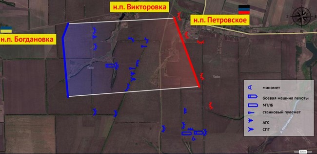 продвижение всу у петровского карта