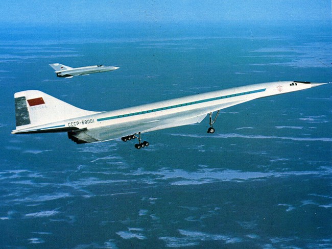 Ту-144 первый полет