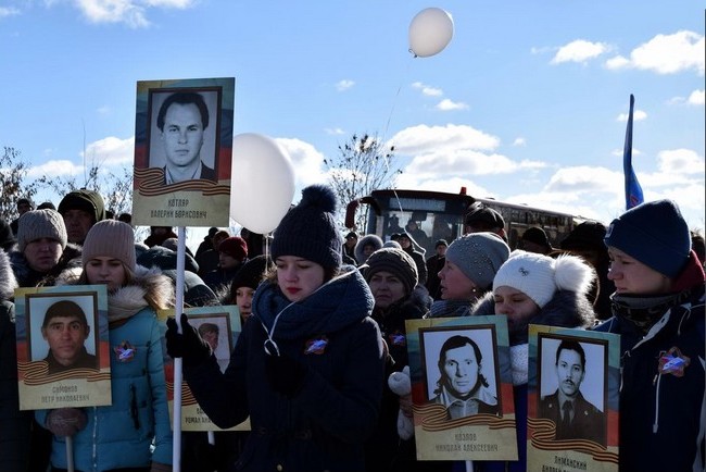 годовщина освобождения Дебальцево в Чернухино