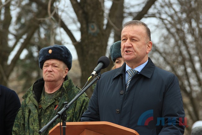 митинг в Луганске Пилавов