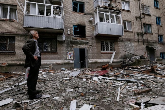 разрушения в Донбассе