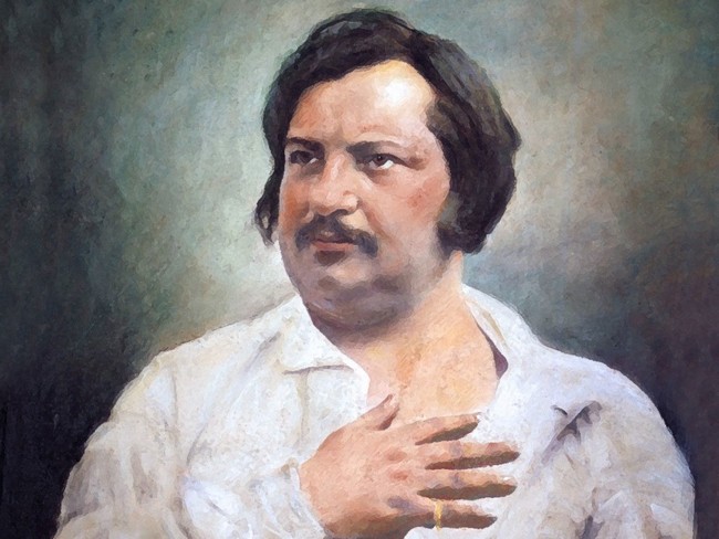 Бальзак портрет