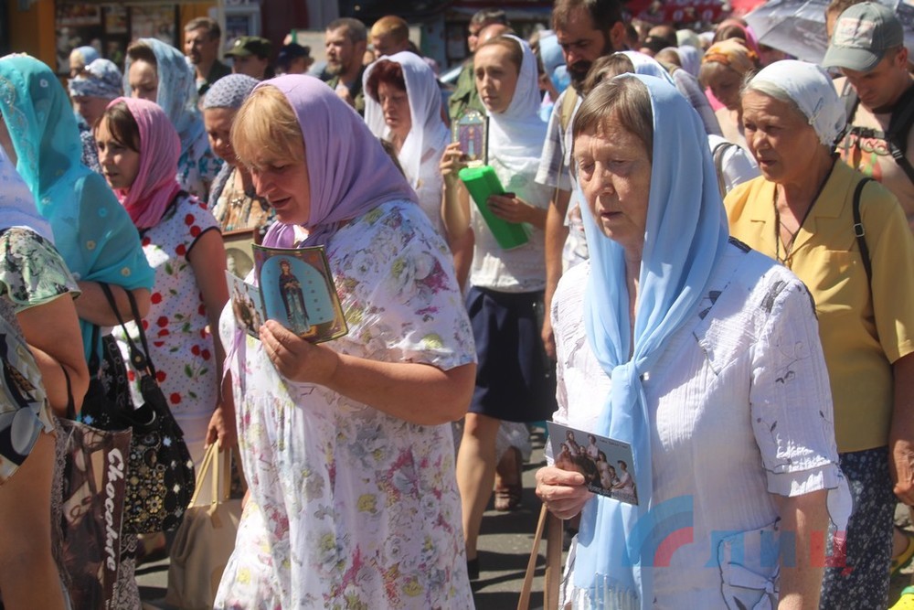 крестный ход Луганск 14 июня 2019