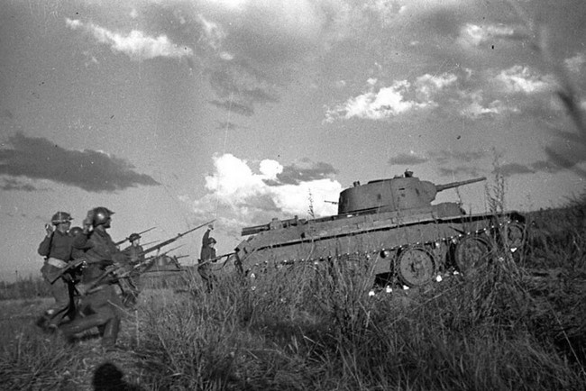 советские войска на Халхин-Голе 1939