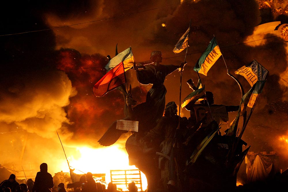цветные перевороты на Украине