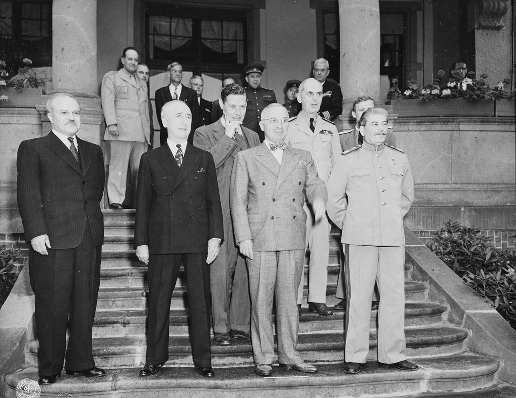 Потсдамская конференция союзников 1945