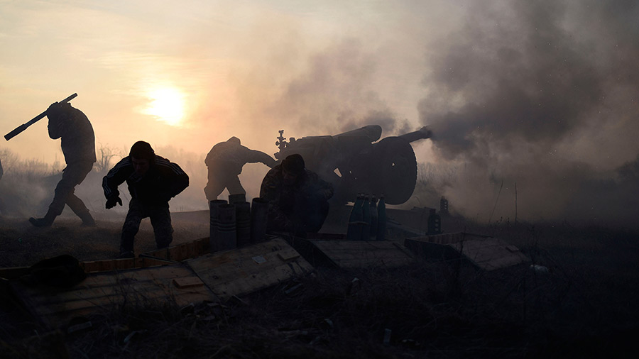 артиллерия в Донбассе