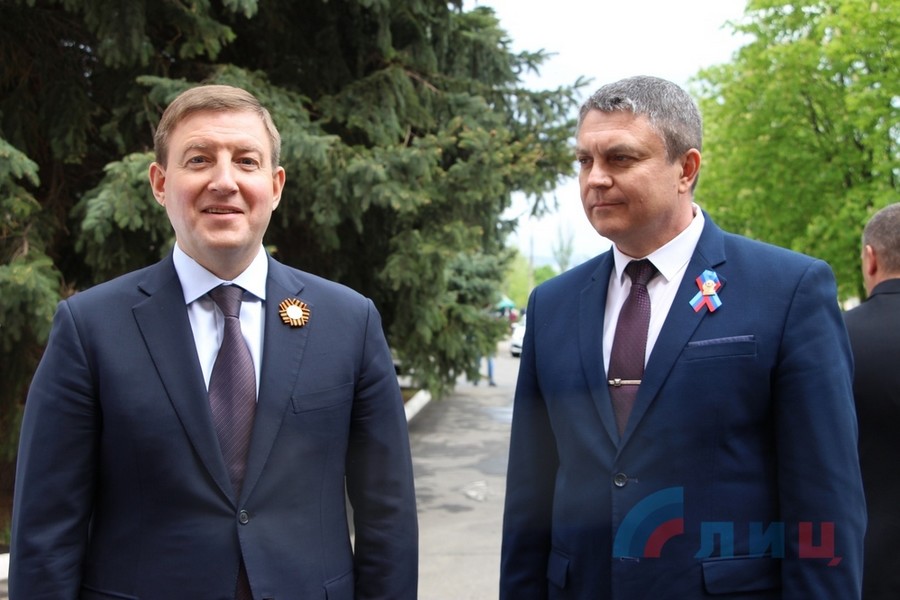 Андрей Турчак и Леонид Пасечник 12 мая 2021