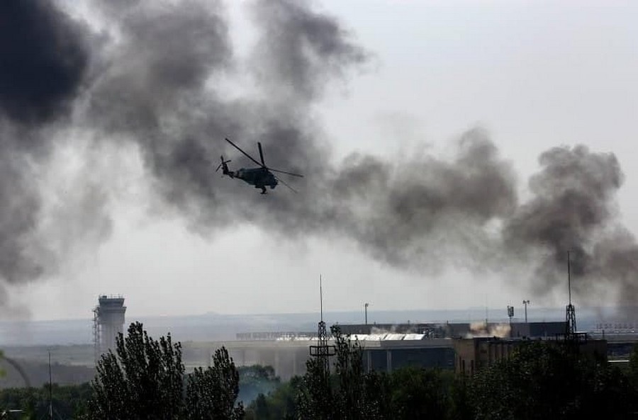авиаудар по Донецку 7 лет назад 26 мая 2014